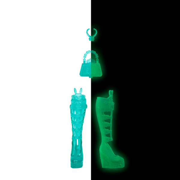 Set de joc Monster High Neon Frigh „Twyla și Secrete din șifonier”