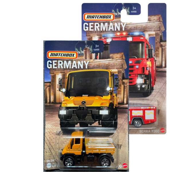 Hot Wheels „Autoturisme germane” Matchbox, în asortiment
