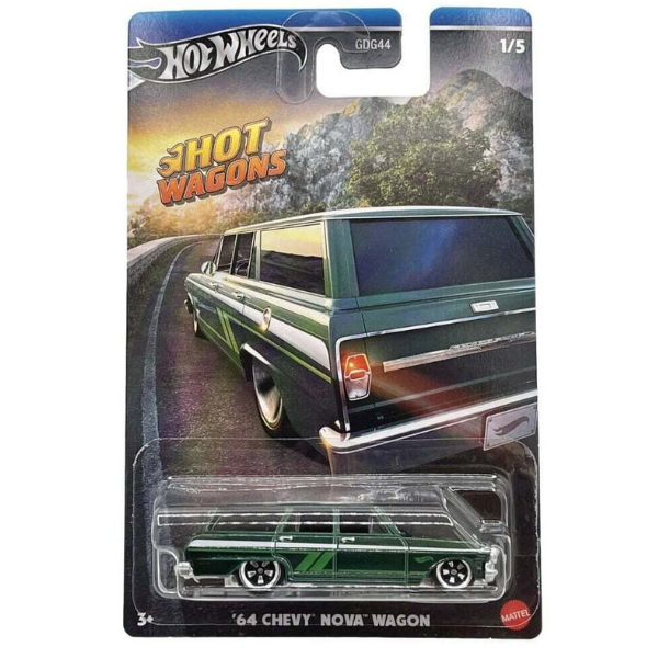 Mașină tematică Hot Wheels Hot Wagons1:64, în asortiment