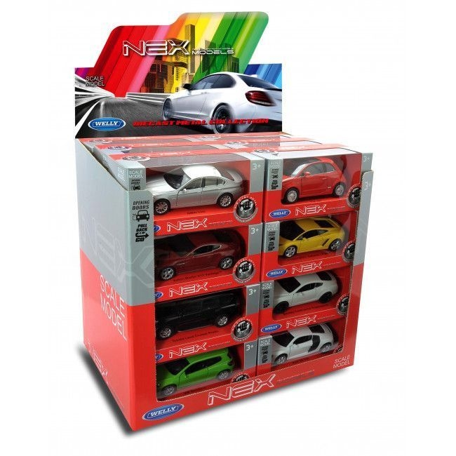 Mașini metalice de colecție 1:43  Welly, 8 modele