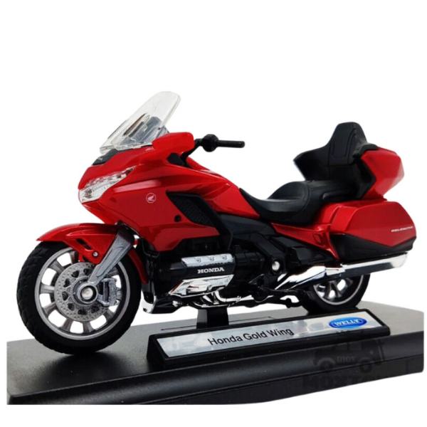 Motociclete metalice de colecție  1:18 Welly , 8 modele