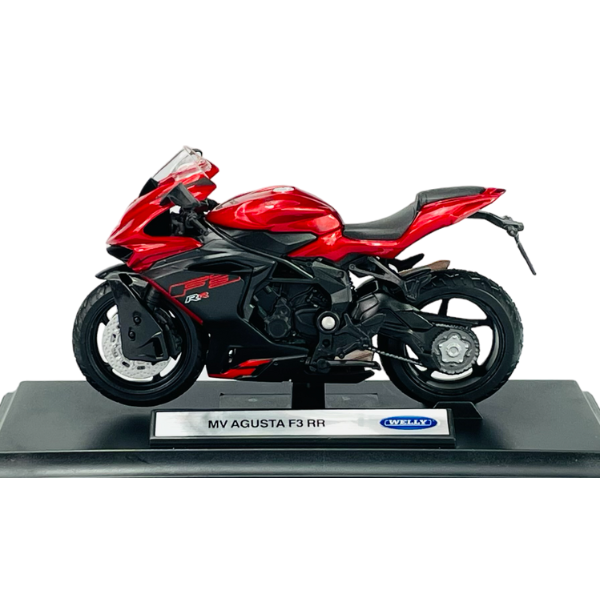 Motociclete metalice de colecție  1:18 Welly , 8 modele