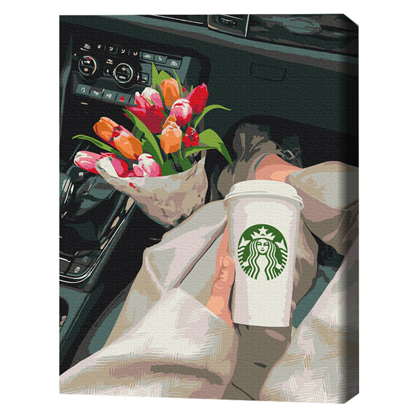 Cumpara  Picturi prin numere - Pictură pe numere 40*50 cm (în cutie) – Acces..