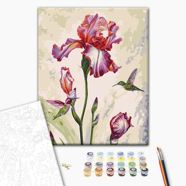 Pictură pe numere 40*50 сm (fără cutie)  – Întâlnire matinală