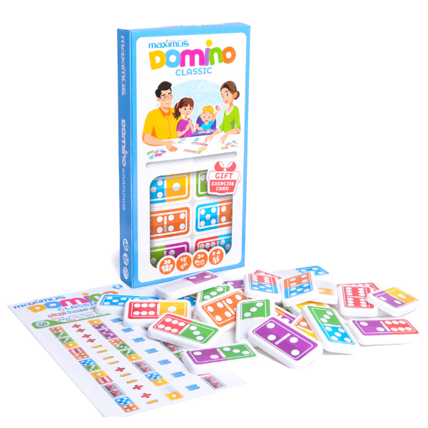 Joc de masă „Domino clasic”,  28 dominouri