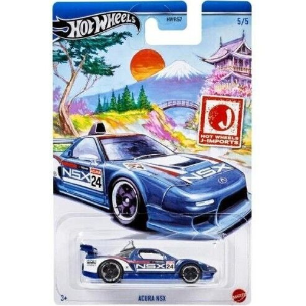 Hot Wheels Seria tematică J-Import 1:64, 5 modele