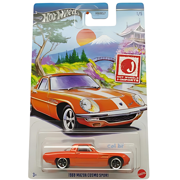 Hot Wheels Seria tematică J-Import 1:64, 5 modele