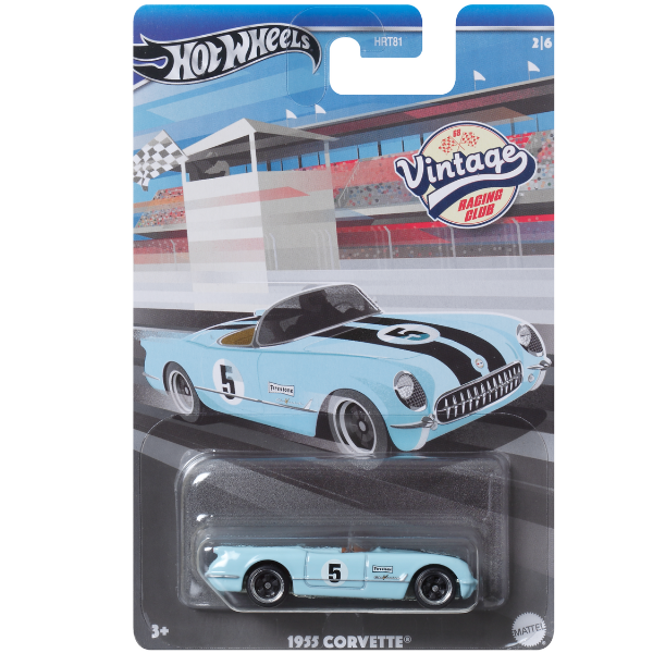 Hot Wheels Mașină retro de curse 1:64, în asortiment