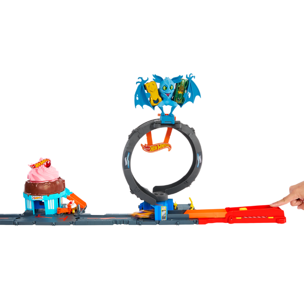 Hot Wheels Set de joc "Atacul liliacului"