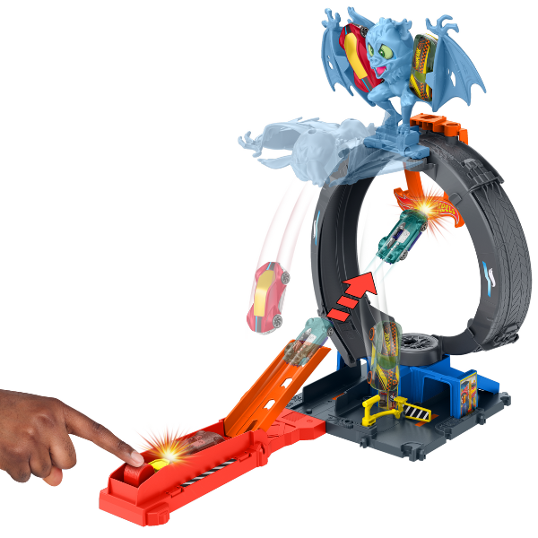 Hot Wheels Set de joc "Atacul liliacului"