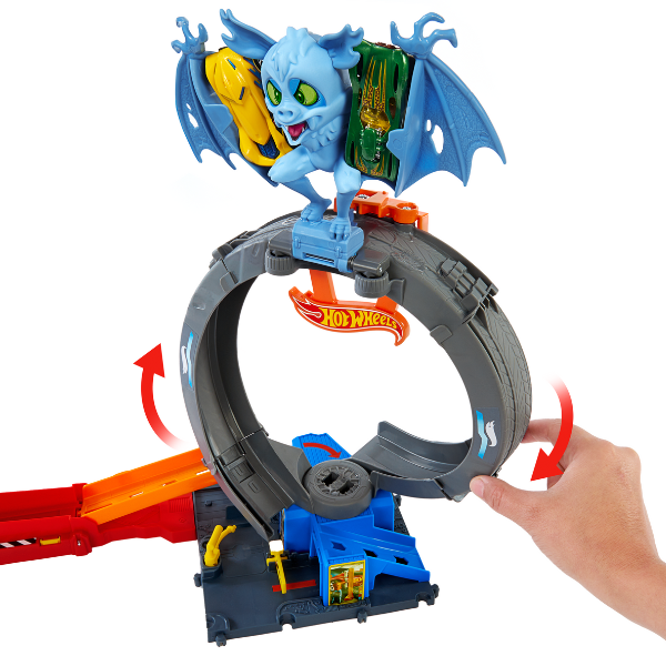 Hot Wheels Set de joc "Atacul liliacului"