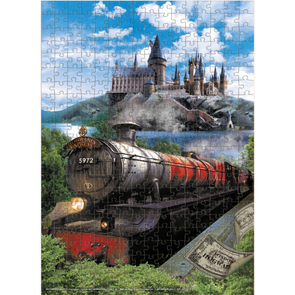 Puzzle „Trenul Hogwarts Express”, seria Harry Potter, 350  elem.