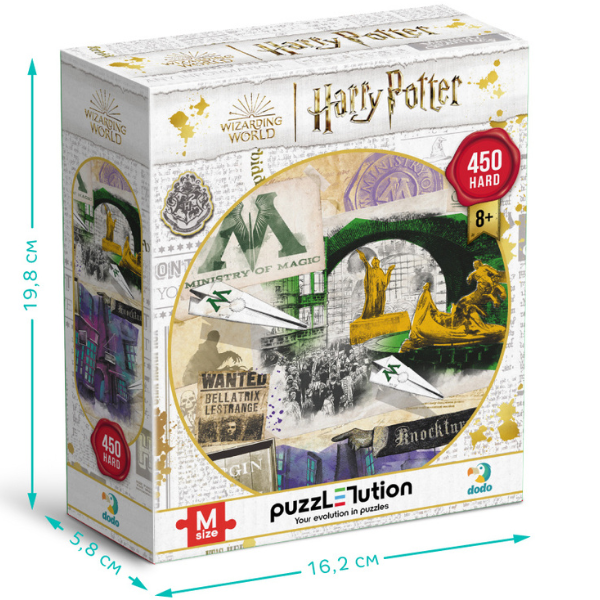 Puzzle „Ministerul Magiei și Aleea Knocktern.”, seria Harry Potter, 450  elem.
