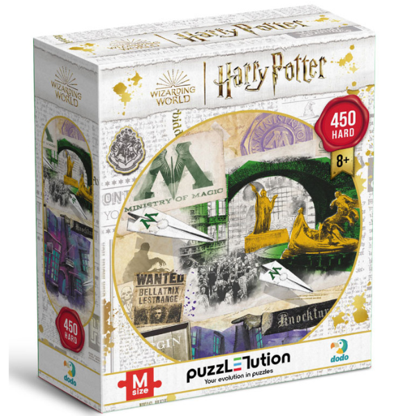 Puzzle „Ministerul Magiei și Aleea Knocktern.”, seria Harry Potter, 450  elem.