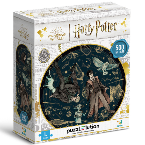 Puzzle „Dedicat. Legendar. Mândru”, seria Harry Potter, 500 elem.