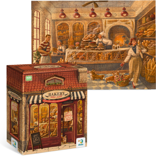 Puzzle „Brutărie”, seria Stil de viață, 300 elem.
