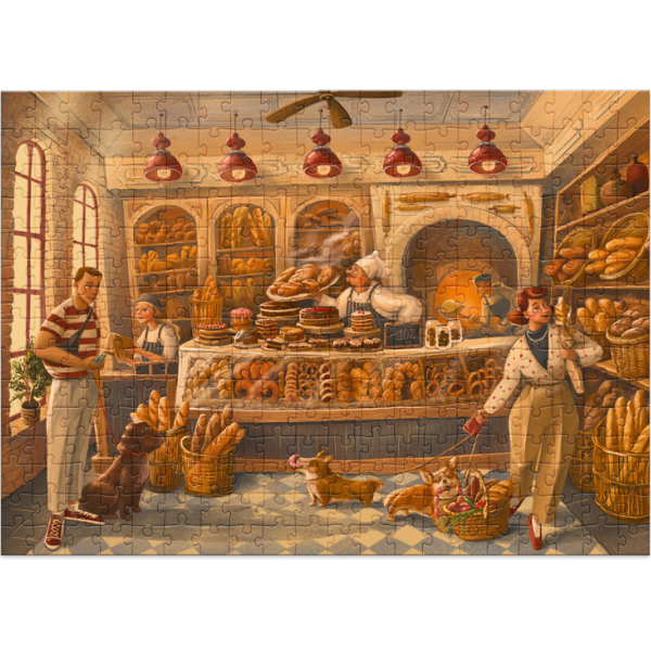 Puzzle „Brutărie”, seria Stil de viață, 300 elem.