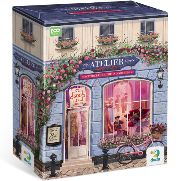 Puzzle „Atelierul de modă”, seria Stil de viață, 300 elem.