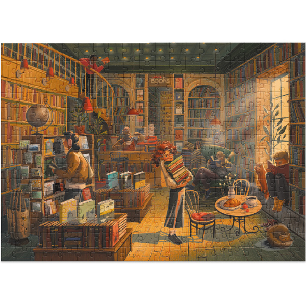 Puzzle „Librărie”, seria Stil de viață, 300 elem.
