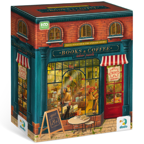 Puzzle „Librărie”, seria Stil de viață, 300 elem.