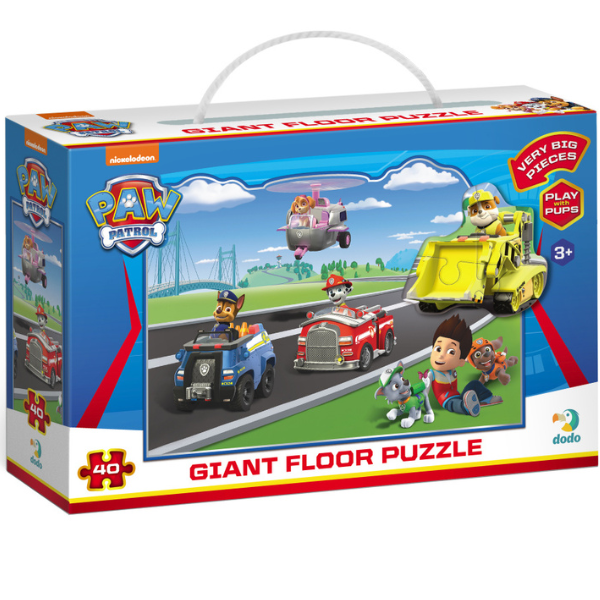 Puzzle mare de podea, seria Patrula cățelușilor, 40 elem.