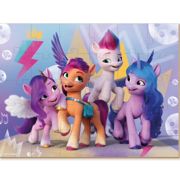 Puzzle "Aventuri cu prietenele", seria My Little Pony, 30 elem.