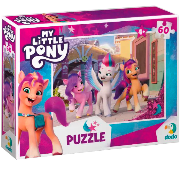 Puzzle „Plimbare în oraș”, seria My Little Pony, 60 elem.