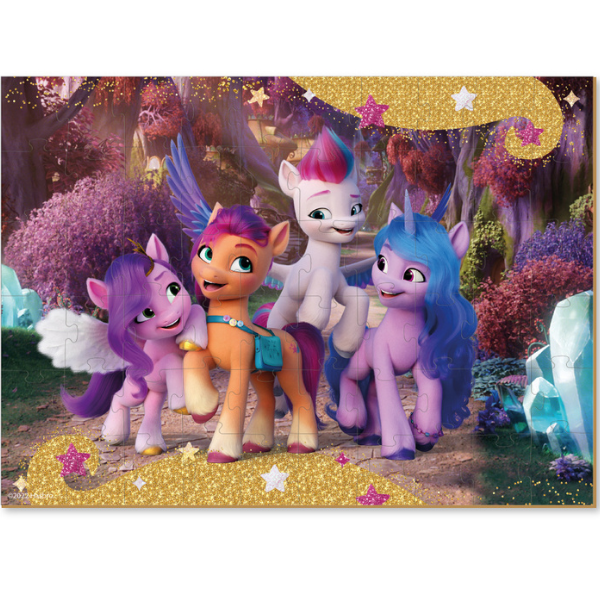 Puzzle „Pădurea magică”, seria My Little Pony, 60 elem.
