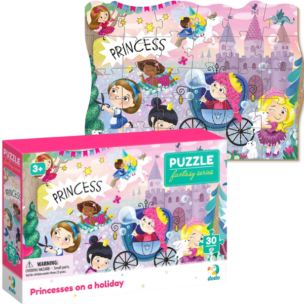 Cumpara  Puzzle - Puzzle „Prințese în vacanță”, seria Fantasy, ..