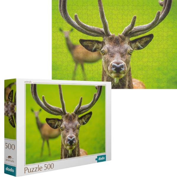 Puzzle „Cerb grațios”, seria Lumea animalelor, 500 elem.