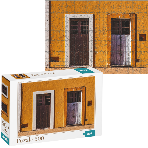 Puzzle „Casa galbenă”, seria Peisaje, 500 elem.
