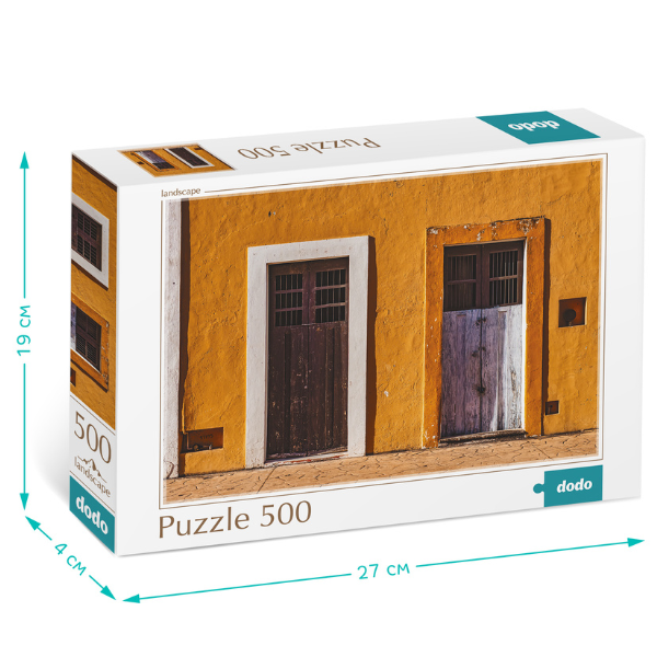 Puzzle „Casa galbenă”, seria Peisaje, 500 elem.
