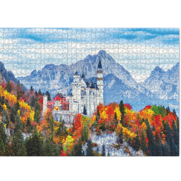 Puzzle ” Castelul Neuschwanstein. Germania”, seria Peisaje, 1000 elem.