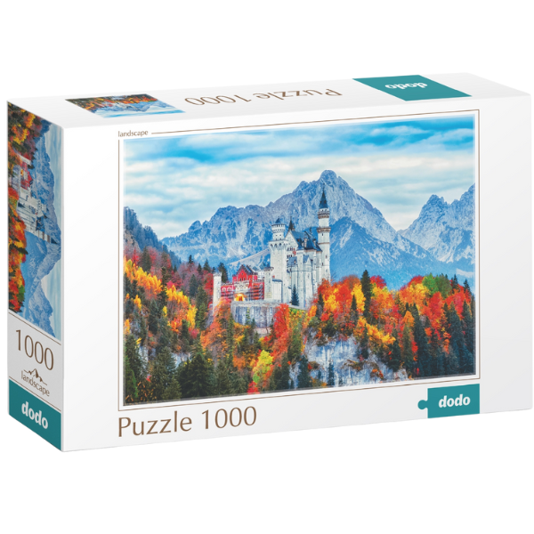 Puzzle ” Castelul Neuschwanstein. Germania”, seria Peisaje, 1000 elem.