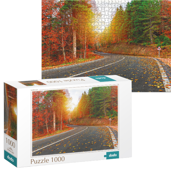 Puzzle „Pădure de toamnă. Turcia”, seria Peisaje, 1000 elem.