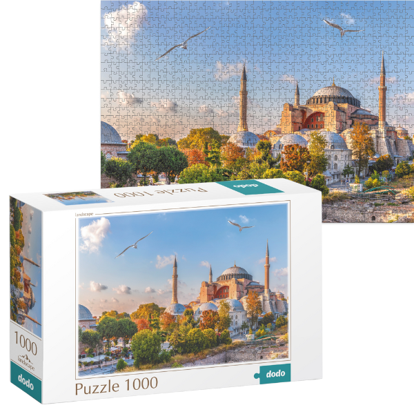 Puzzle „Sfânta Sophia. Turcia”, seria Peisaje, 1000 elem.