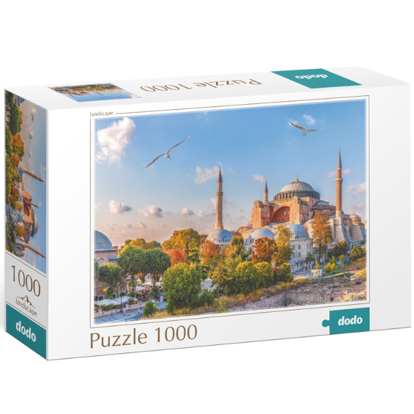 Puzzle „Sfânta Sophia. Turcia”, seria Peisaje, 1000 elem.