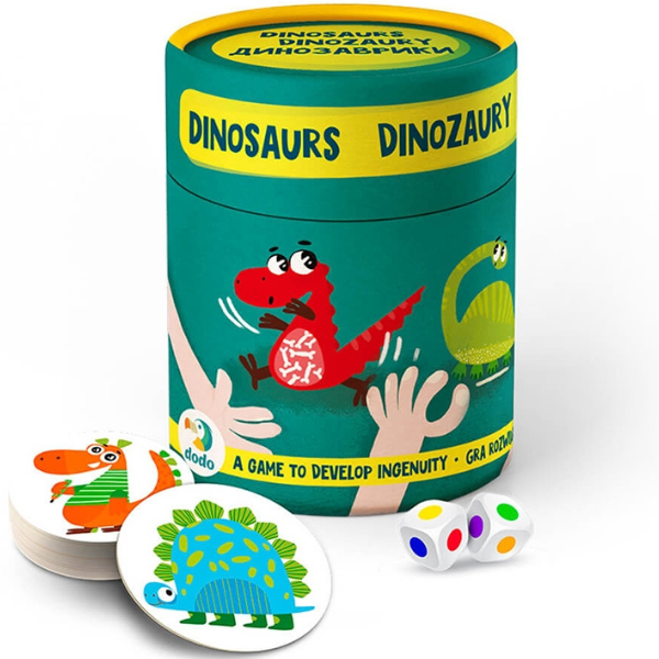 Joc de viteză și reacție „Dinozauri”