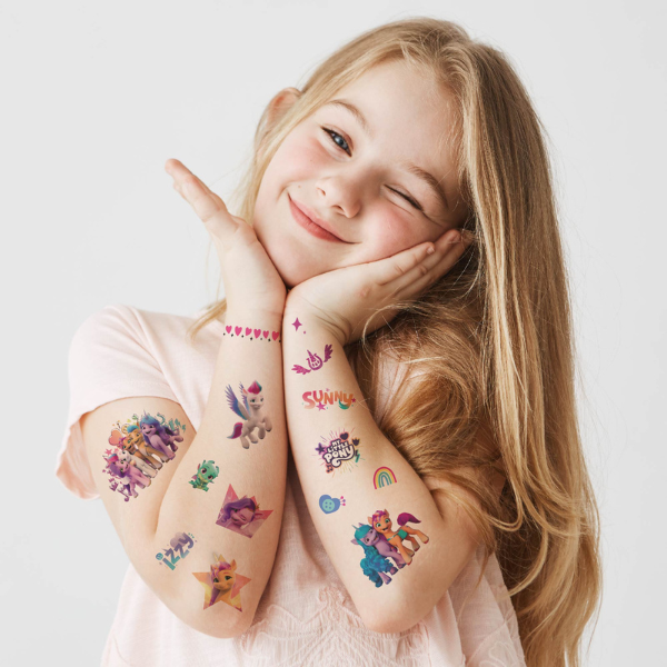 Set de tatuaje temporare pentru copii „My Little Pony”, 60 buc.