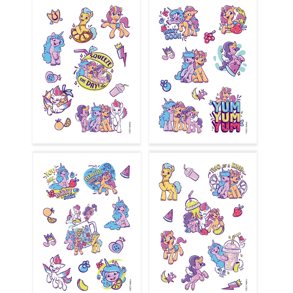 Set de tatuaje temporare pentru copii „My Little Pony.Prieteni”, 60 buc.