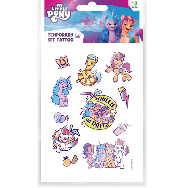 Set de tatuaje temporare pentru copii „My Little Pony.Prieteni”, 60 buc.