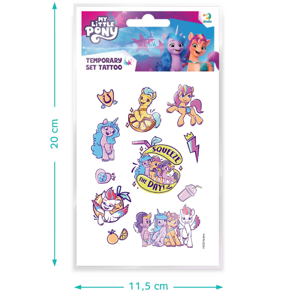 Set de tatuaje temporare pentru copii „My Little Pony.Prieteni”, 60 buc.