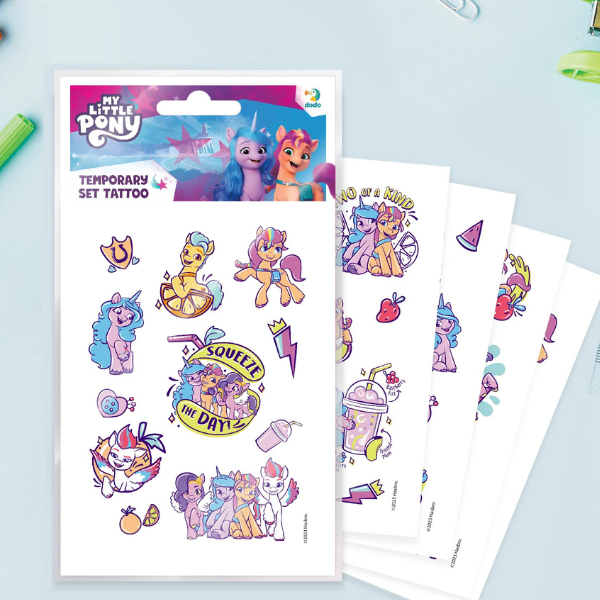 Set de tatuaje temporare pentru copii „My Little Pony.Prieteni”, 60 buc.