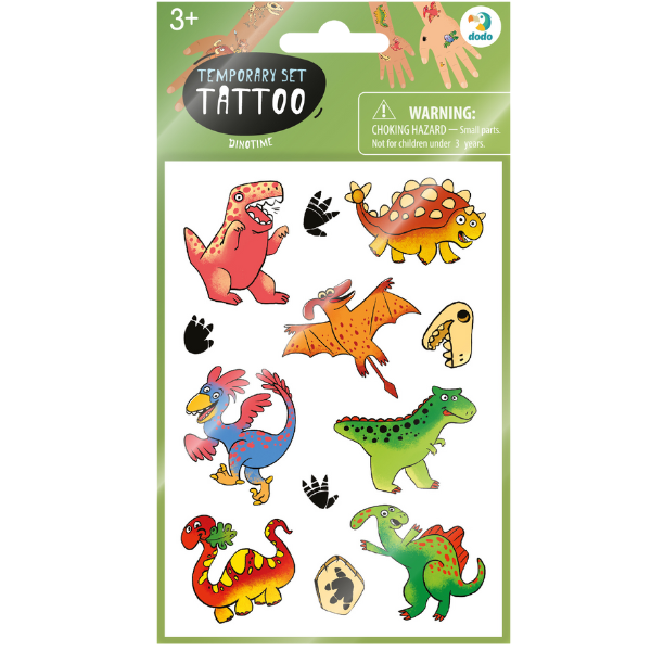 Set de tatuaje temporare pentru copii „Dinozauri”, 46 buc.