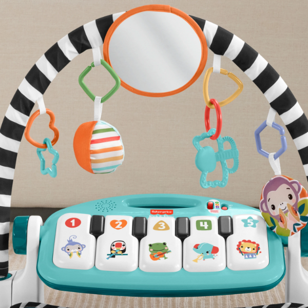 Fisher-Price Игровой коврик "Нажимай и играй" с технологией Smart Stages