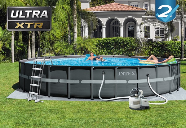 Piscină ULTRA XTR FRAME 732х132cm, 47241L, cadru metalic