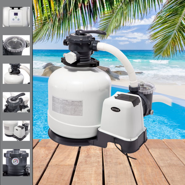 Filtru-Pompa Nisip KRYSTAL CLEAR 12000L/ora