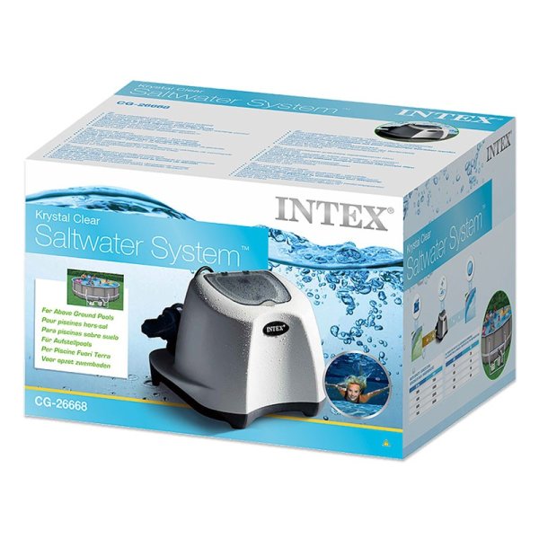 Sistem de clorinare salina a apei KRYSTAL CLEAR p/u piscine pana 26500L, cu timer (220-240V)