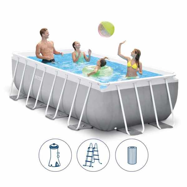 Piscină PRISM FRAME RECTANGULAR 400x200x100cm, 6836L, cadru metalic