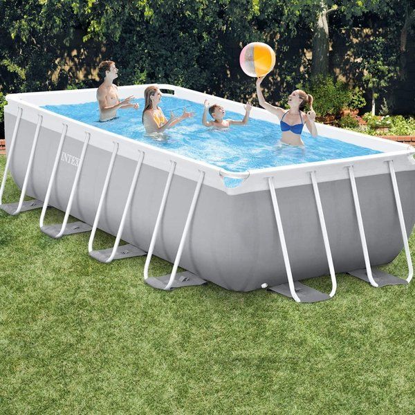 Piscină PRISM FRAME RECTANGULAR 488x244x107cm, 10874L, cadru metalic